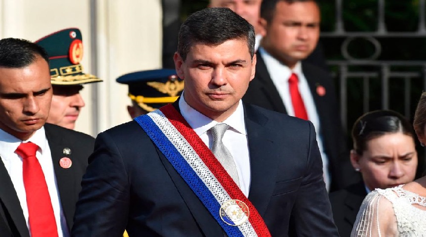 Paraguayan President Santiago Peña